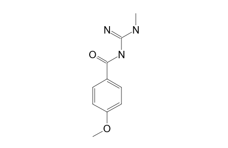 N-(4-METHOXYBENZOYL)-N'-METHYLGUANIDINE