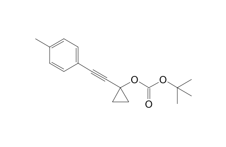 tert-Butyl 1-((p-tolyl)ethynyl)cyclopropyl carbonate