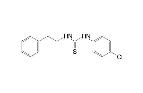 1-(p-chlorophenyl)-3-phenethyl-2-thiourea