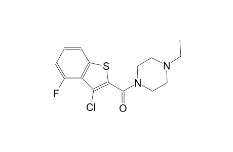 1-[(3-chloro-4-fluoro-1-benzothien-2-yl)carbonyl]-4-ethylpiperazine