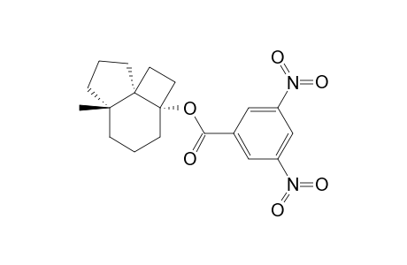 3,5-Dinitrobenzoic acid (2aS*,5aS*,8aR*)-5a-Methyl-octahydrocyclobuta[a]inden-2a-yl) ester
