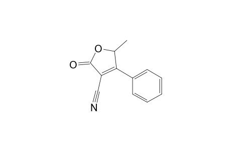3-Cyano-5-methyl-4-phenyl-2(5H)furanone