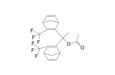 1,1-Bis(trifluoromethyl-bicyclo[2.2.1]hepta-2,5-dien-2-yl)ethyl ethanoate