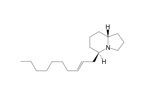 (5R,8aR)-5-[(E)-dec-2-enyl]-1,2,3,5,6,7,8,8a-octahydroindolizine
