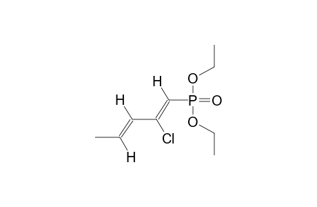 DIETHYL Z,E-2-CHLORO-1,3-PENTADIENYLPHOSPHONATE