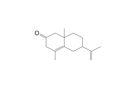 2(1H)Naphthalenone, 3,5,6,7,8,8a-hexahydro-4,8a-dimethyl-6-(1-methylethenyl)-