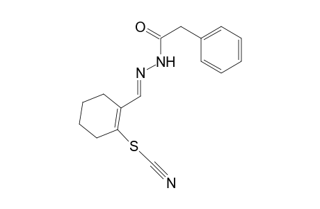 2-Thiocyanato-cyclohex-1-en-carbaldehyd-phenylacetyl-hydrazone