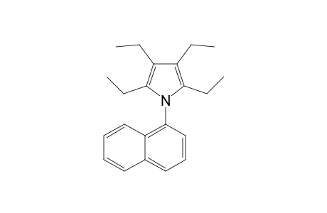 2,3,4,5-Tetraethyl-1-(1-naphthyl)-1H-pyrrole