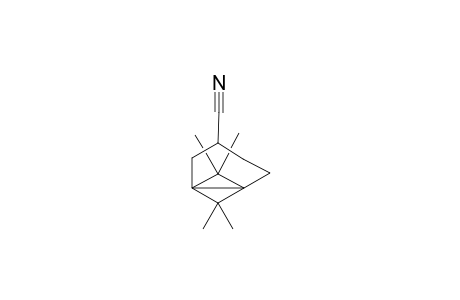 2-cyano-5,5,8,8-tetramethyl-tricyclo[4.1.1(4,6).0.0(4,6)]octane