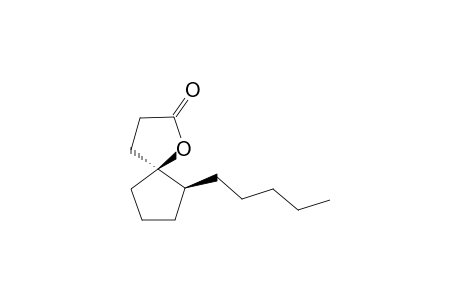 6-Pentyl-1-oxaspio[4.4]nonan-2-one