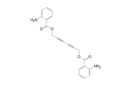 Hexa-2,4-diyn-1,6-diyl dianthranilate