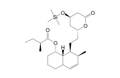 [(1S,7S,8S,8as)-8-[2-[(2R,4R)-4-Hydroxy-6-oxooxan-2-yl]ethyl]-7-methyl-1,2,3,4,4A,7,8,8A-octahydronaphthalen-1-yl] (2S)-2-methylbutanoate, tms