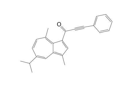 1-[3,8-Dimethyl-5-(propan-2-yl)azulen-1-yl]-3-phenylprop-2-yn-1-one