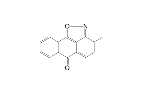 3-methyl-6H-anthra[1,9-cd]isoxazol-6-one