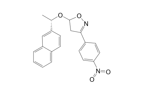 (5R)-5-[(S)-1-(2-Naphthyl)ethoxy]-3-(4-nitrophenyl)-4,5-dihydroisioxazole