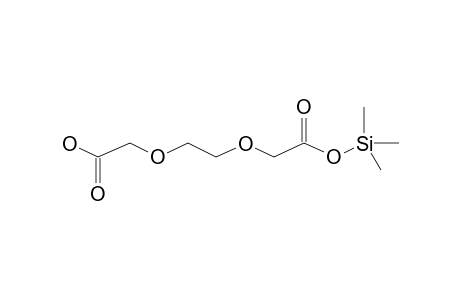 3,6-Dioxaoctanedioic acid, tms derivative