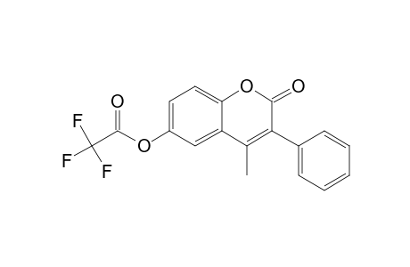 6-Hydroxy-4-methyl-3-phenylcoumarin, trifluoroacetate