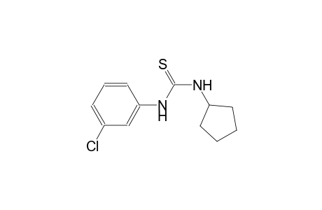 N-(3-chlorophenyl)-N'-cyclopentylthiourea