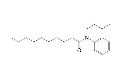 Decanamide, N-butyl-N-phenyl-