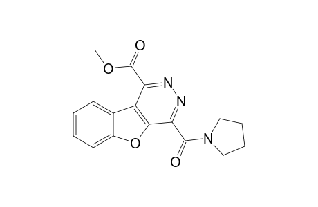 Methyl 4-[(pyrrolidinyl)carbonyl]-pyridazino[2,3-d]benzo[d]pyran-1-carboxylate