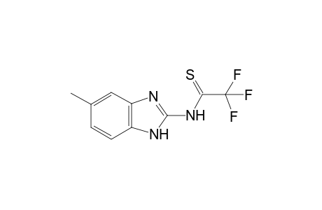 2,2,2-Trifluoro-N-(5-methyl-1H-benzimidazol-2-yl)ethanethioamide