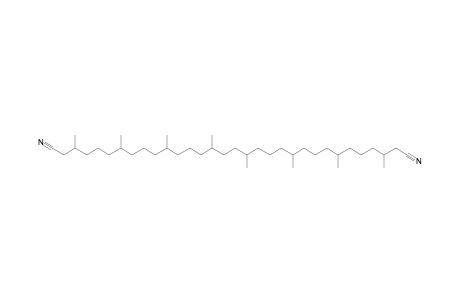 2,6,10,14,17,21,25,29-Octamethyl-1,30-dicyano-triacontane