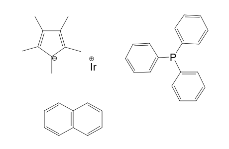 (1,8-Naphthalenediyl)(pentamethylcyclopentadienyl)(triphenylphosphane)iridium