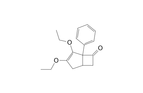 2,3-Diethoxy-1-phenylbicyclo[3.2.0]hept-2-en-7-one