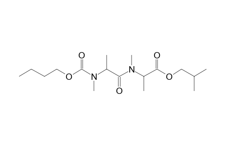 Alanylalanine, N,N'-dimethyl-N'-butoxycarbonyl-, isobutyl ester