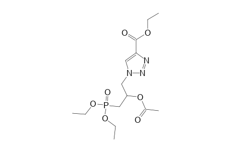 ETHYL-1-(2-ACETOXY-3-(DIETHOXYPHOSPHORYL)-PROPYL)-1H-1,2,3-TRIAZOLE-4-CARBOXYLATE