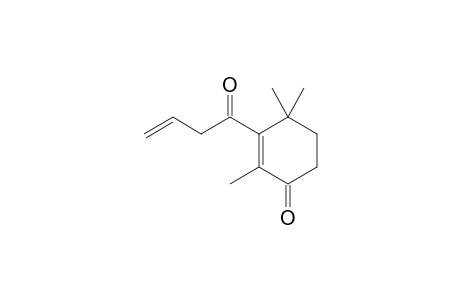 2-Cyclohexen-1-one, 2,4,4-trimethyl-3-(1-oxo-3-butenyl)-