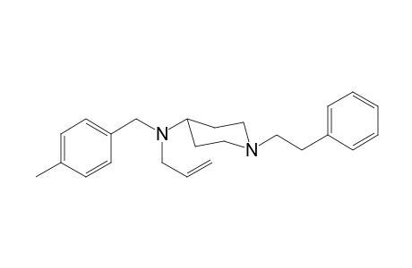 N-Allyl-N-(4-methylbenzyl)-1-(2-phenylethyl)piperidin-4-amine