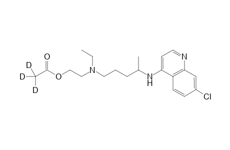 Hydroxychloroquine methyl acetate-d3