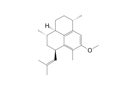 (1R,3S,3aR,6S)-8-Methoxy-3,6,9-trimethyl-1-(2-methylprop-1-en-1-yl)-2,3,3a,4,5,6-hexahydro-1H-phenalene