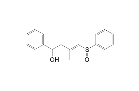 Benzenemethanol, .alpha.-[2-methyl-3-(phenylsulfinyl)-2-propenyl]-, [R*,S*-(E)]-(.+-.)-