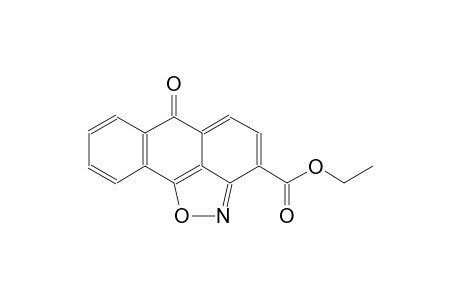 ethyl 6-oxo-6H-anthra[1,9-cd]isoxazole-3-carboxylate