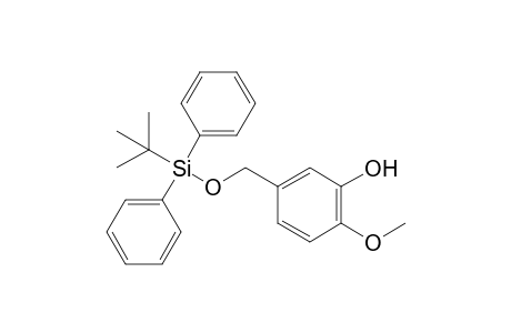 3-tert-Butyldiphenylsilyloxymethyl-6-methoxyphenol