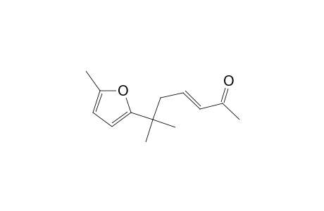 (E)-6-methyl-6-(5-methyl-2-furanyl)-3-hepten-2-one