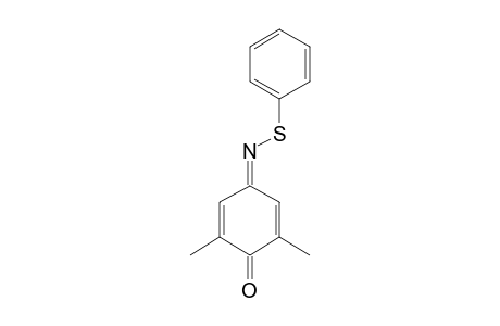 N-PHENYLTHIO-2,6-DIMETHYL-1,4-BENZOQUINONIMINE