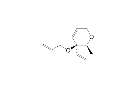 (2S,3S)-3-allyloxy-2-methyl-3-vinyl-2,6-dihydropyran