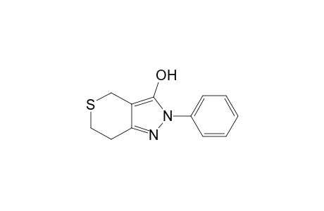 2-phenyl-2,4,6,7-tetrahydrothiopyrano[4,3-c]pyrazol-3ol