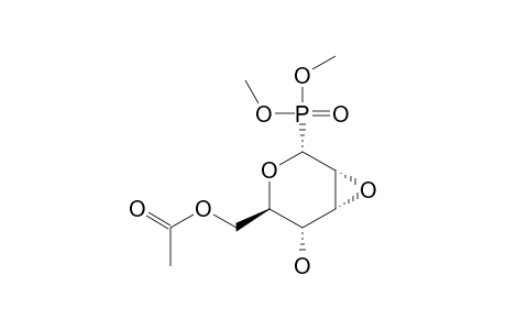 DIMETHYL-6-O-ACETYL-2,3-ANHYDRO-ALPHA-D-ALLOPYRANOSYLPHOSPHONATE