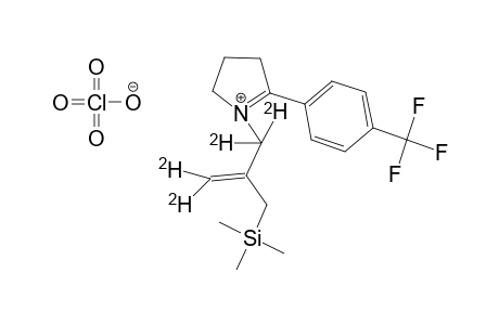 N-[2-(TRIMETHYLSILYLMETHYL)-2-PROPEN-1-YL]-2-(4-TRIFLUOROMETHYLPHENYL]-1-PYRROLINIUM-PERCHLORATE