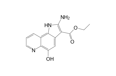 Ethyl 2-Amino-5-hydroxy-1H-pyrrolo[2,3-f]quinoline-3-carboxylate