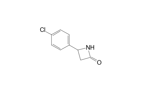 4-(4-Chlorophenyl)-2-azetidinone
