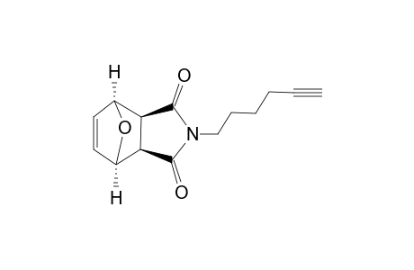 N-(HEX-5-YNYL)-7-OXABICYCLO-[2.2.1]-HEPT-5-ENE-EXO-2,3-DICARBOXIMIDE