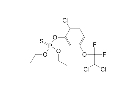 O,O-diethyl O-(2-chloro-5-(2,2-dichloro-1,1-difluoroethoxy)phenyl)phosphorothio