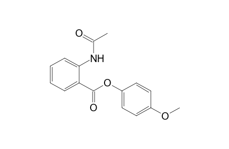 p-Methoxyphenyl 2-(acetylamino)benzoate