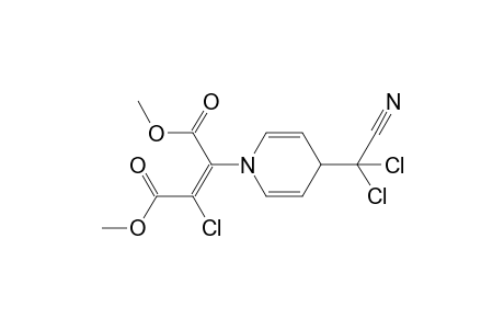 Dimethyl (2Z)-2-Chloro-3-{4-[dichloro(cyano)methyl]pyridin-1(4H)-yl}but-2-enedioate