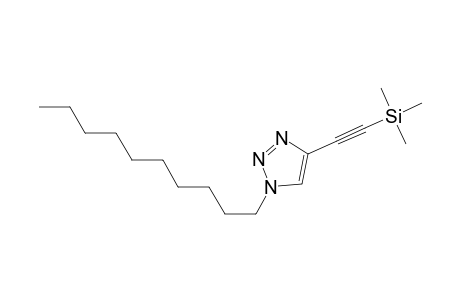 4-(Trimethylsilylethynyl)-1-(decyl)-1H-1,2,3-triazole